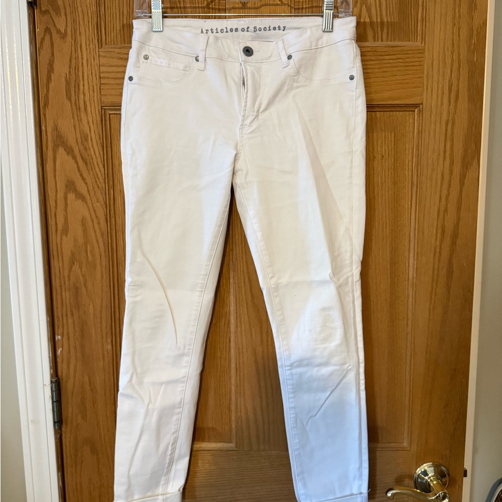 Articles Of Society Classic White Denim